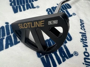 Slotline SL-782 Mallet Putter RH 35" Inches Stealth Black Mallet MOI Putter - Picture 1 of 13