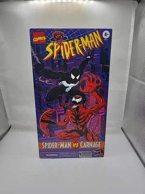 Cómics Hasbro Marvel Legends Spider-Man Symbiote vs Carnage VHS nuevo sellado Foto 1 de 4
