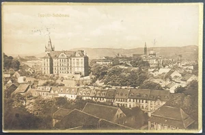 Teplice-Sanov 1925 alte AK Tschechoslowakei, per Post verschickt - Bild 1 von 3