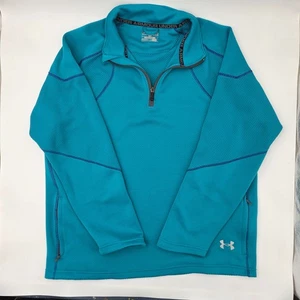 Under Armour Damen Loose Fit Sweatshirt mit Reißverschluss, Gr. XL, Türkis. - Bild 1 von 5