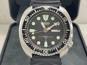 Seiko Third Diver Overseas Early Model 1970s Automatic Vintage Watch Timepiece - Picture 1 of 11