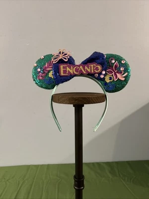 Disney Park Микки Маус уши Encanto стили бант G-VG состояние товара  - Изображение 1 из 4
