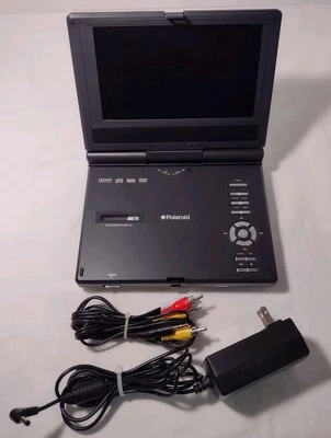 Polaroid Portable DVD Player 7" DPA-00710S Tested Works AC Adapter No Battery - Image 1 of 4