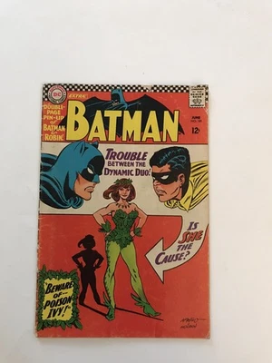 BATMAN #181 1ST APPEARNANCE OF POISON IVY 1966 2.5 Grade. Poster Included. DC - Image 1 of 4