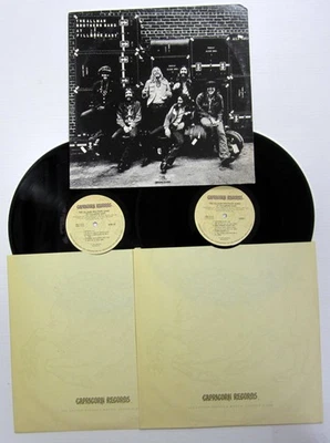 The Allman Brothers Band At Fillmore East 2xLP VG++ 1970s reissue; Cutout corner - Image 1 of 4