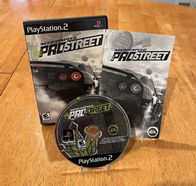 Need for Speed: ProStreet (Sony PlayStation 2, 2007) Completo con Manual. CIB Foto 1 de 2