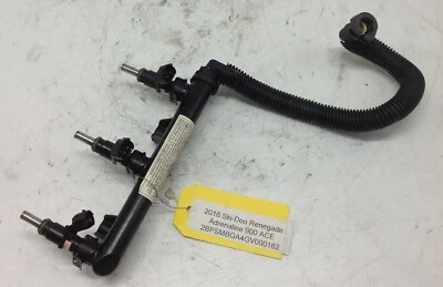 Riel de combustible Ski Doo GSX LE 900 ACE con inyectores 420874965 420874838 MXZ Foto 1 de 3
