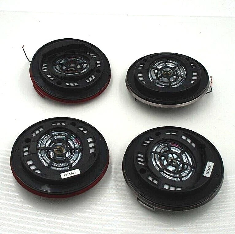 Genuine Sony MDR-XB950B1 MDR-XB950BT Replacement  OEM Silver & Red Speakers - Image 1 of 1