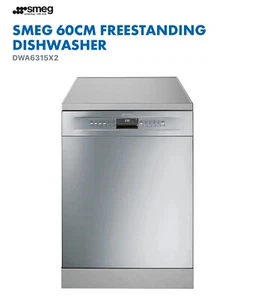 SMEG freestanding dishwasher silver - Picture 1 of 4