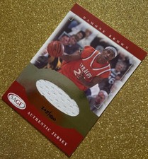 205/400 RARE 2001 SAGE RED DAMONE BROWN ROOKIE JERSEY C STORE NAME 