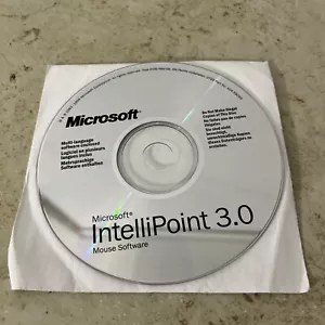 Genuine Microsoft IntelliPoint 3.0 Mouse Software CD-ROM - Picture 1 of 3