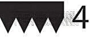 TRISCAN V-Ribbed Belt Black For ALFA ROMEO FIAT GEO HONDA LANCIA 89-14 4710920 - Picture 1 of 6