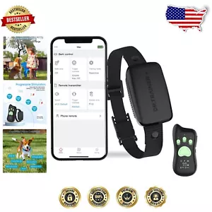 B1sPro Waterproof Dog Training Collar with Custom Sound, Vibration, Static Modes - Picture 1 of 10