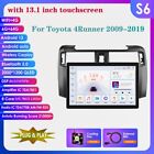 6+64GB For Toyota 4Runner 2009-2019 Carplay 13.1" 8Core Android 13 Car Radio GPS