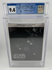 Star Wars (2015) SteelBook Blu-ray New Sealed Graded CGC 9.4 A+ - Imagen 1 de 12