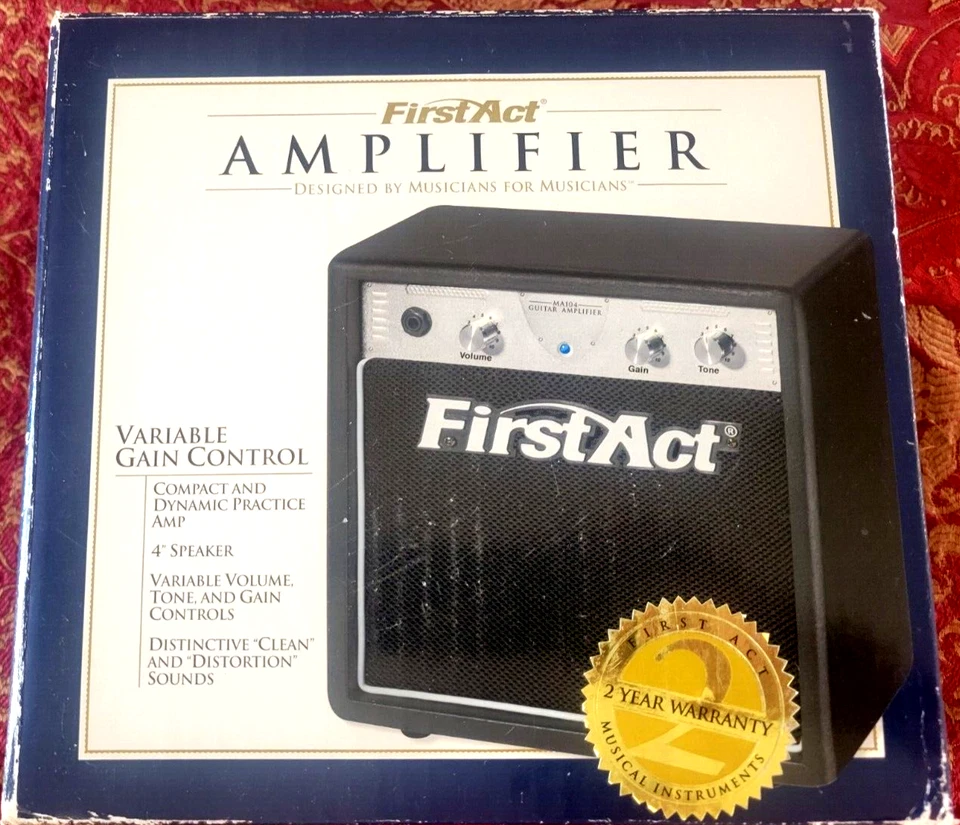NFirst Act Electric Guitar Portable Amplifier MA104 - New in Box - Never Used - Image 1 of 4