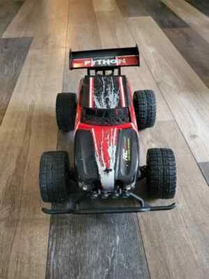 New Bright Remote Control Rc Pro Plus Python 9.6v For Parts Or Repair  Untested  - Image 1 of 4