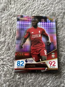 MATCH ATTAX ULTIMATE 2018/19 NABY KEITA PURPLE PARALLEL 049/050 - Picture 1 of 7