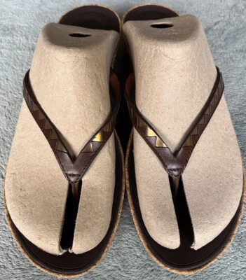 Fitflop Linny Zig-zag - Talla 6 Marrón/Dorado Foto 1 de 4