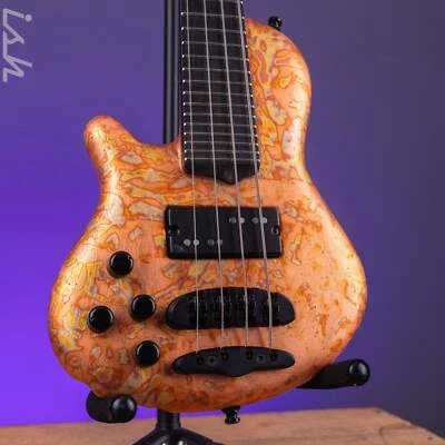 Mayones Cali 4 Mini Bass Lefty Black Limba - Image 1 of 4