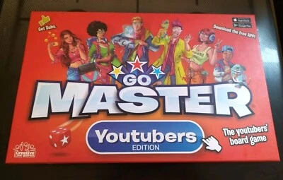 Go Master YouTubers' Edition Board Game  Prove You’re The Best YouTuber NEW XMAS - Image 1 of 3