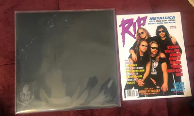 Metallica BLACK Album Remastered 2LP Vinyl (2019press) MINT From 2021 Box Set - Image 1 of 4