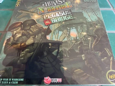 Heroes of Normandie PEGASUS BRIDGE Juego Táctico Devil Pig Iello ¡NUEVO EN ENCOGIMIENTO! Foto 1 de 2