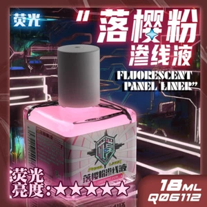 QW-model Water-based Panel Liner Accent Color - Fluorescent Sakura Powder 18ml - Picture 1 of 3