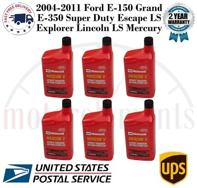 Líquido de transmisión para 04-11 Ford Lincoln LS Mercury Grand Marquis Mariner Milan Foto 1 de 4