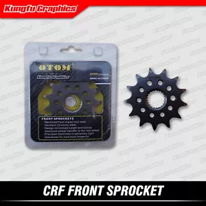 Front Steel Sprocket Set 13 T 13T for CR 125 250 R X CRF 250R 250X Fit Chain 520 - Picture 1 of 3