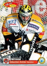 2001-02 Swiss Ice Hockey Cards #419 Sebastien Kohler