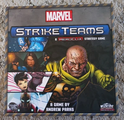 Strike Teams Marvel Strategy Game HeroClix Excellent Open Box - Image 1 of 4