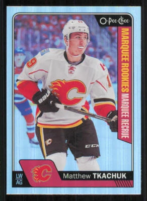 2016-17 O-Pee-Chee Rainbow #681 Matthew Tkachuk - Image 1 of 2