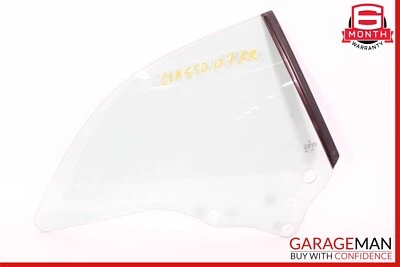 03-09 Mercedes W209 CLK550 CLK63 AMG Rear Right Side Door Window Glass OEM - Image 1 of 4