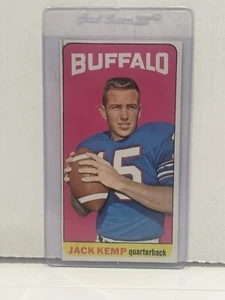 1965 Topps Tall Boy Jack Kemp #35 PD ExMt Buffalo Bills HOF - Picture 1 of 10