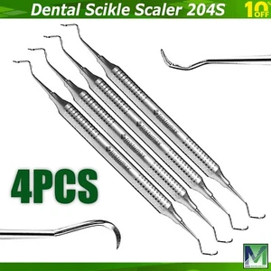 SICHEL SCALER 204S DENTAL HANDINSTRUMENTE PRO PICK WERKZEUG NEU 4er Set - Bild 1 von 8