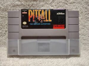 Pitfall: The Mayan Adventure (SNES, 1994) *Good* Cleaned & Tested* FREE SHIPPING