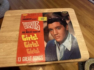 ELVIS PRESLEY- GIRLS! GIRLS! GIRLS! ORIGINAL SOUNDTRACK RECORDING RCA LP LSP2621 - Imagen 1 de 3
