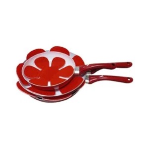 4x Flower Shaped Pots Pan Coaster Protector Anti-Scratch Non Cookware Tool D2H2 - Picture 1 of 12