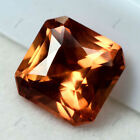 4.80 Carat Natural Sapphire Orange Amazing Square Shape Certified Loose Gemstone