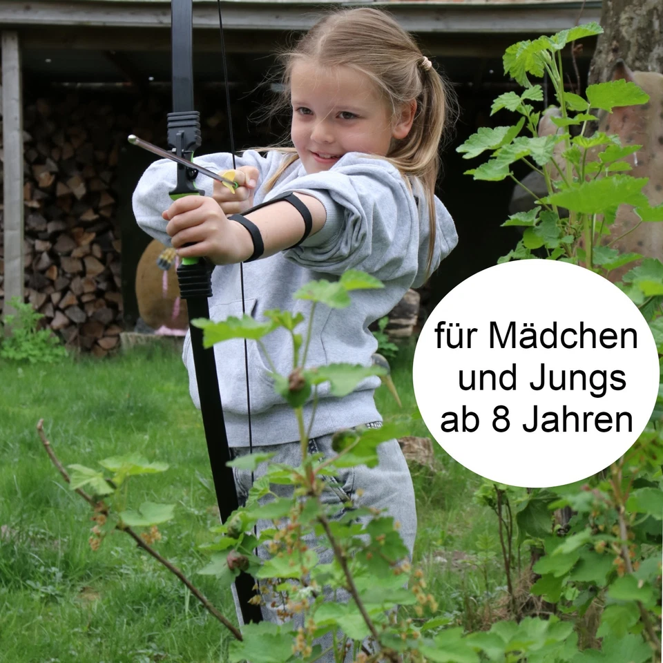 BSW-Flitzebogen SET arco infantil 18 lbs arco recurvo para niños a partir de 8J. Principiante - Imagen 1 de 1