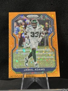 2020 Panin Prizm NFL Jamal Adams arancione discoteca Seahawks #31 - Foto 1 di 1