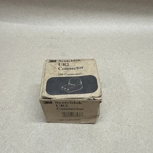 Box of 100 Genuine 3M Scotchlok UR2 Connectors, Gel-Filled, Waterproof, OEM NEW - Picture 1 of 3