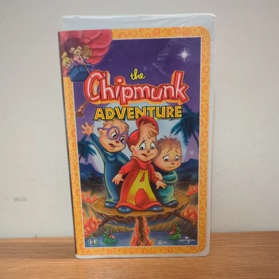 The Chipmunk Adventure VHS Clamshell Alvin & The Chipmunks and Chipettes Rare - Image 1 of 4