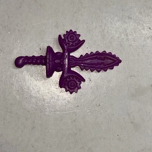 Tmnt Robotic Rocksteady Sword Ninja Turtle purple Weapon Chainsaw accessory - Picture 1 of 4