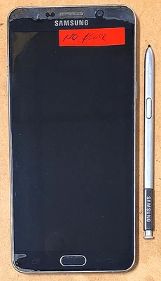 Samsung Galaxy Note5 - Blue and Silver ( Unknown Network ) Smartphone with Pen - Image 1 of 2