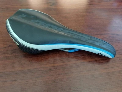 SDG Duster Saddle, Cr-mo Rails, Blue/White/Black - Image 1 of 4