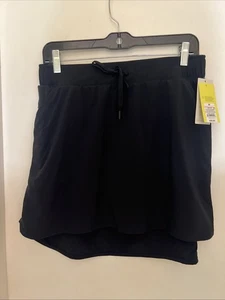 NWT Women’s All In Motion Black Skort Size M - Picture 1 of 6
