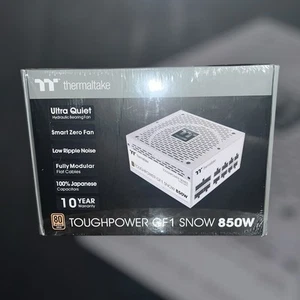 Thermaltake Toughpower GF1 Snow 850W Fully Modular Ultra Quiet Power Supply - Photo 1/4
