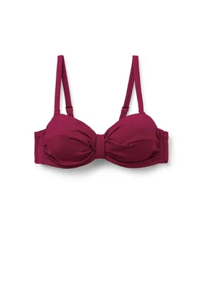 Traje de baño bandeau para mujer Top elegante piquet traje de baño playa bikini miniatura Foto 1 de 4